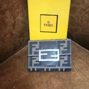 Fendi Zucca  Wallet